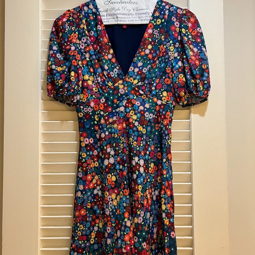 Staud Floral Mini Dress Size 4